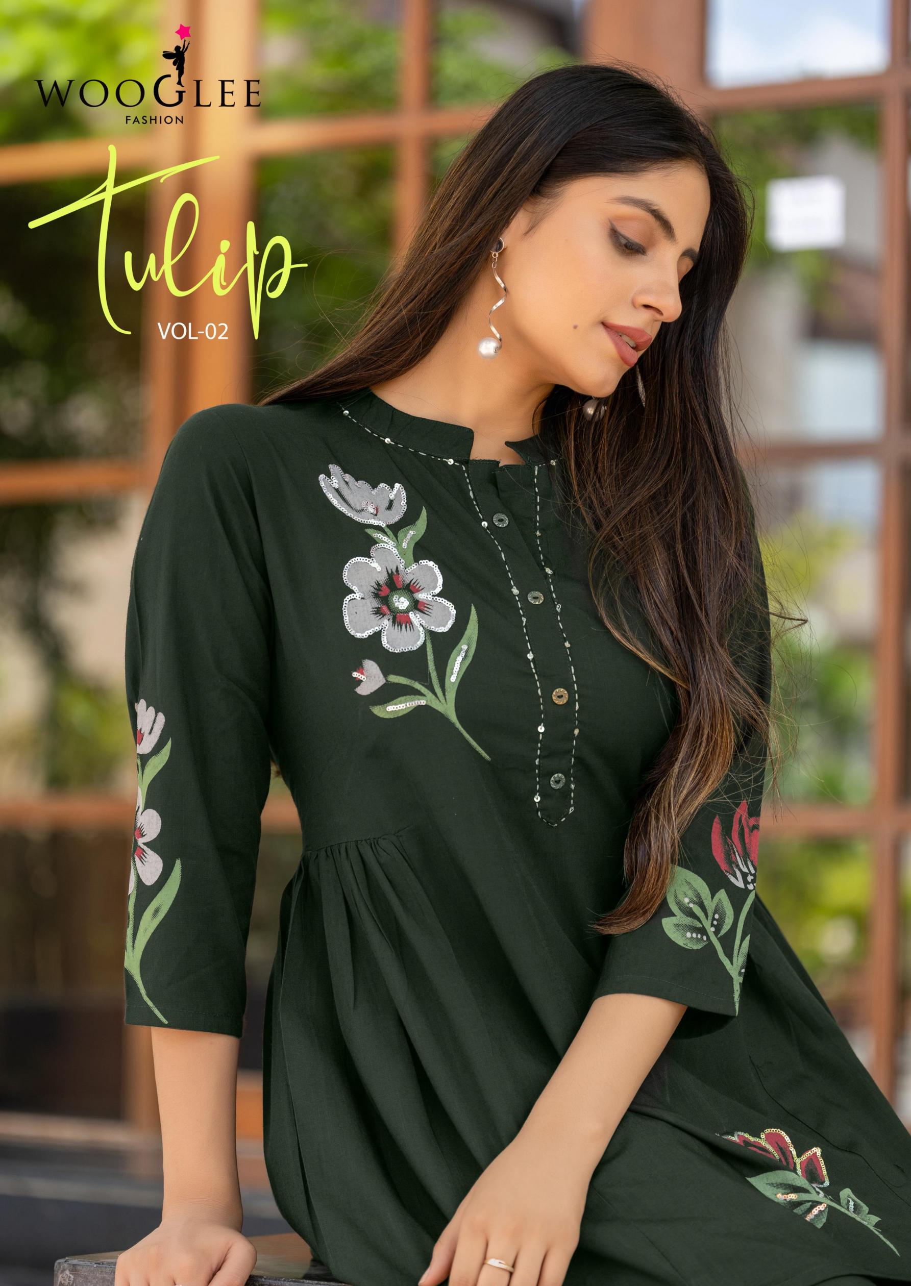 tulip vol 2 by wooglee readymade rayon classic look co-ord sets 
