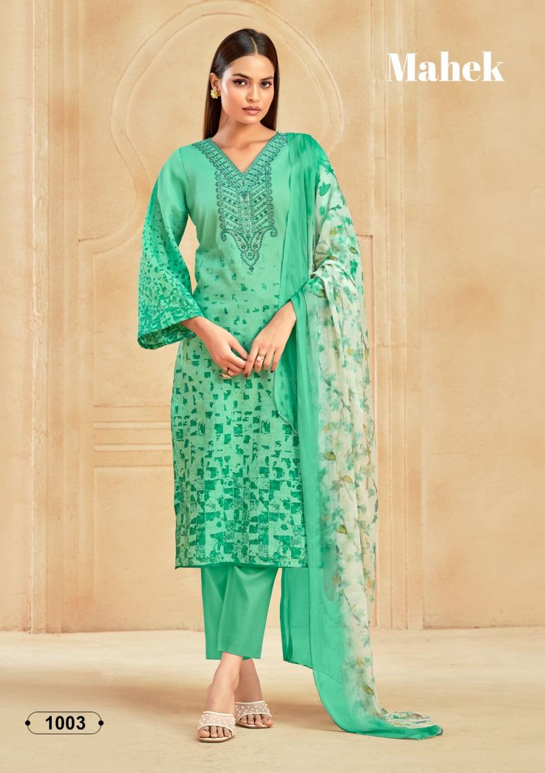 utsav suits presents mahek jam cotton pretty dress materials 