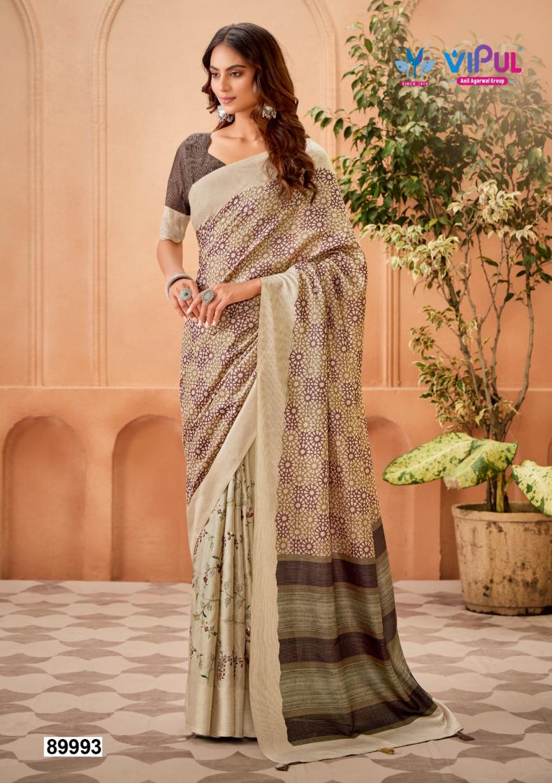 vinay fashion 89991-89996 gorgeous look tushar silk sarees