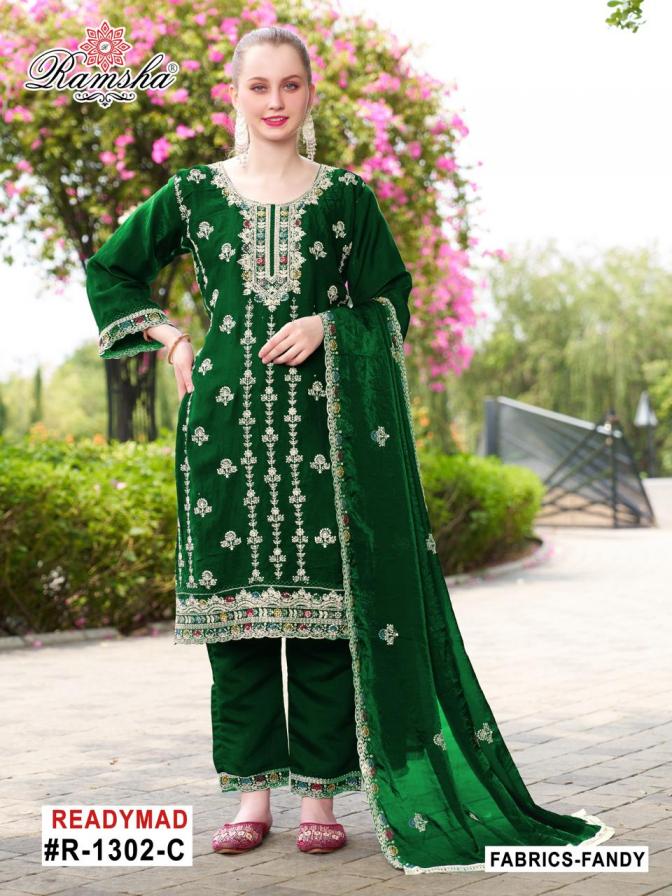 1302 nx by ramsha readymade designer fendy pakistani salwar kameez 