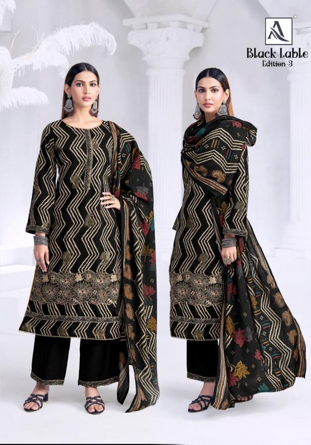 alok black lable vol 3 viscose rayon pakistani readymade big size suit at best price 