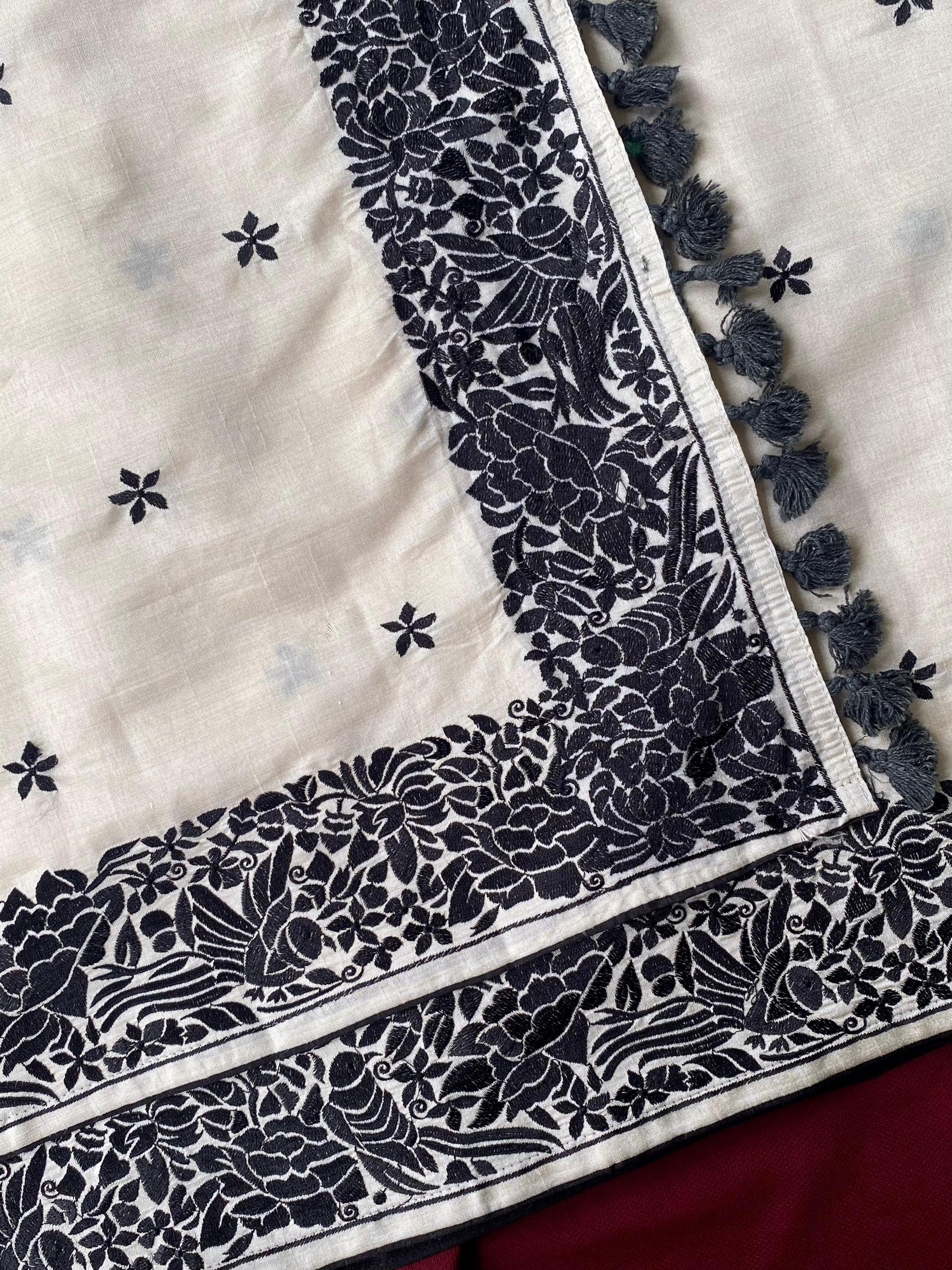 anamika loom tussar elegant style saree for womens 