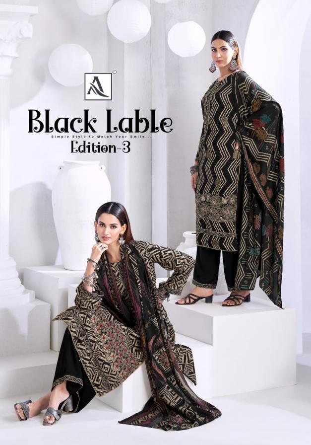 black lable vol 3 by alok viscose rayon modern pakistani salwar kameez 