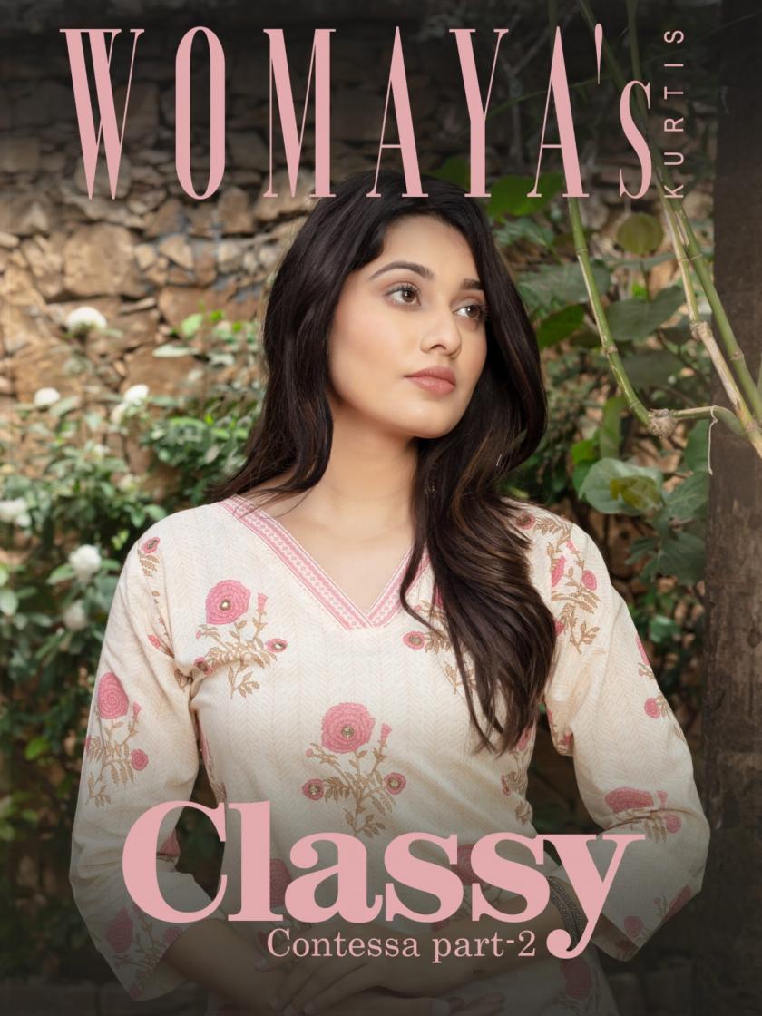 classy contessa part vol 2 by womayas cotton readymade combo 3pcs dress