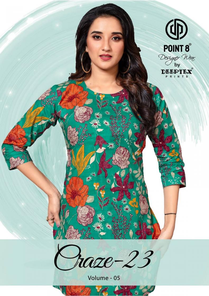 craze 23 vol 5 by point 8 by deeptex prints readymade big size cotton co-ord sets 