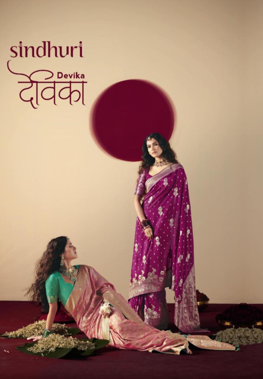 devika by kimora sinduri bemberg viscose traditional sarees for best price 