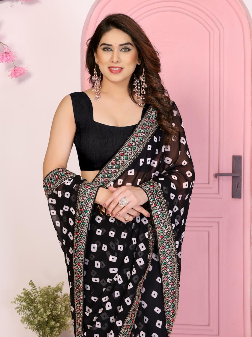 hammers vol 3 star georgette silk exclusive designer saree for every occasion