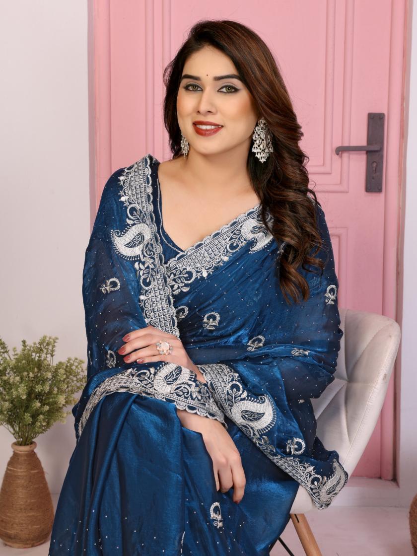 hammers vol 4 frendy chiffon luxurious sarees for women