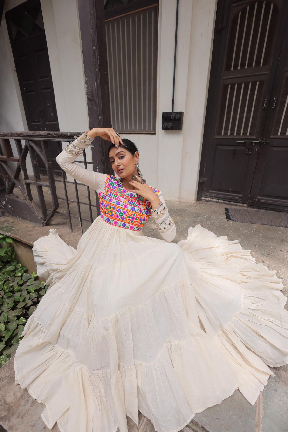 ka 1199 hit design full stitch navratri designer gowns online 