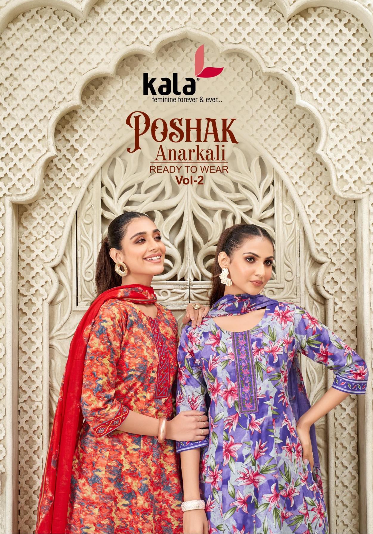 kala poshak anarkali vol 2 readymade cotton classic pakistani suit for womens 