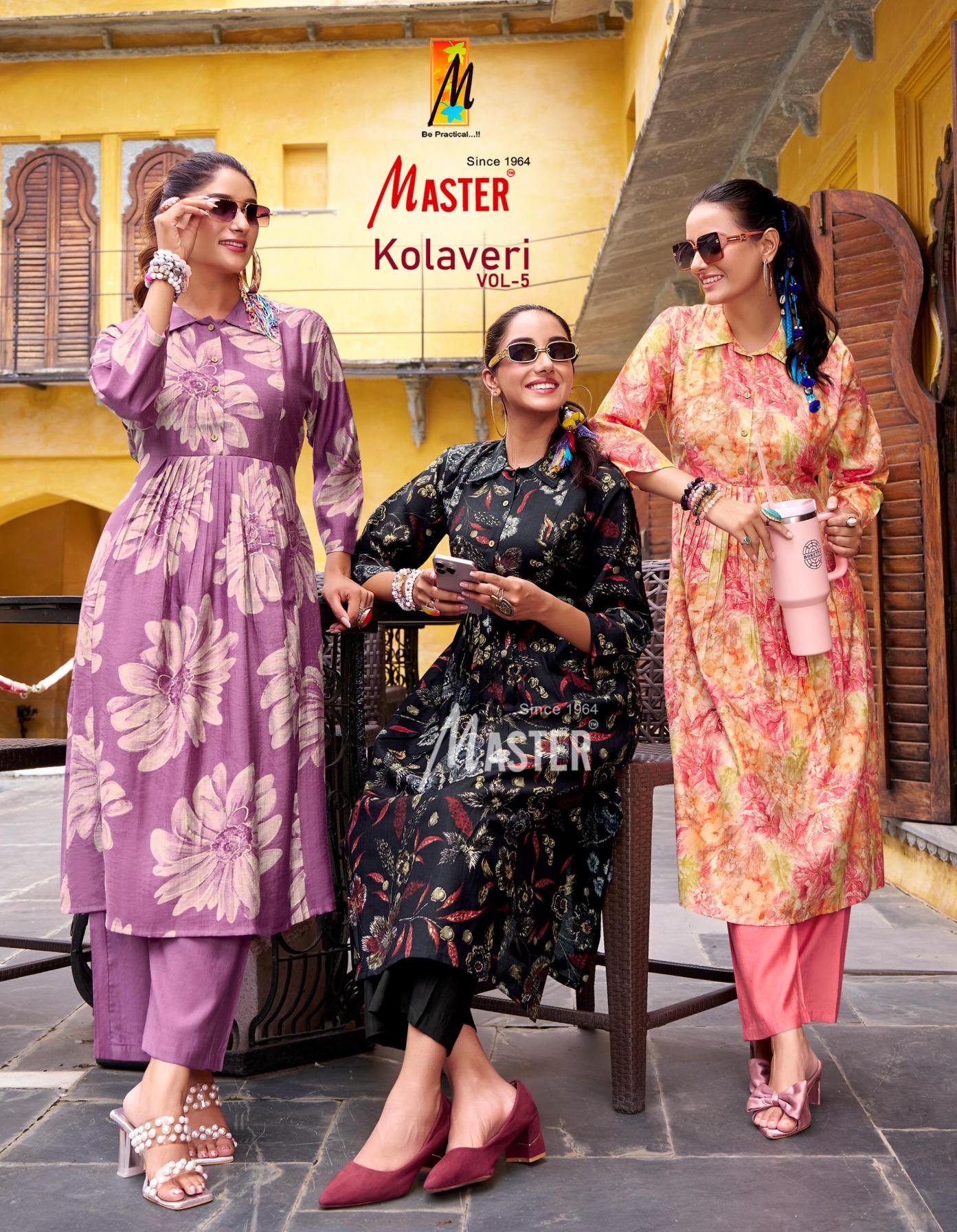 kolaveri vol 5 by master vertican print fully stitch stylish co-ord for girls 
