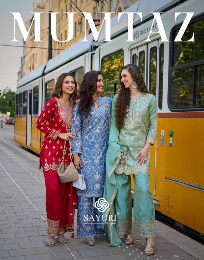 mumtaz by sayuri designer simar silk full stitch exclusive salwar kameez 