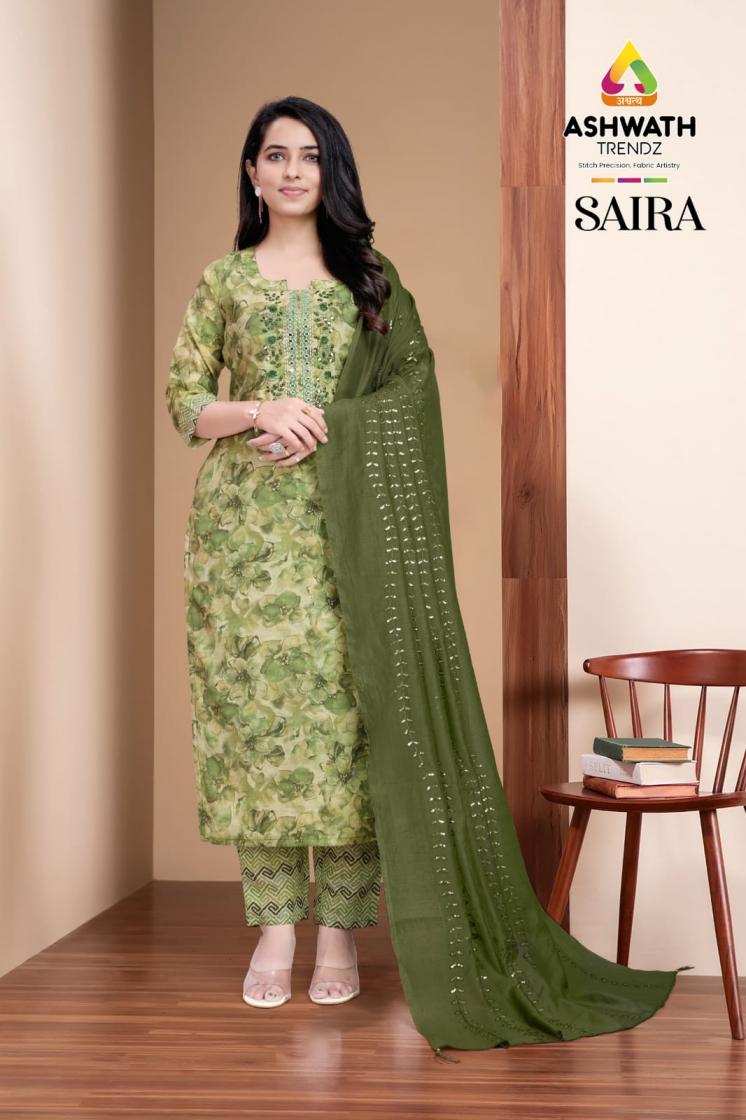 saira by ashwath trendz readymade modal combo set 3pcs dress
