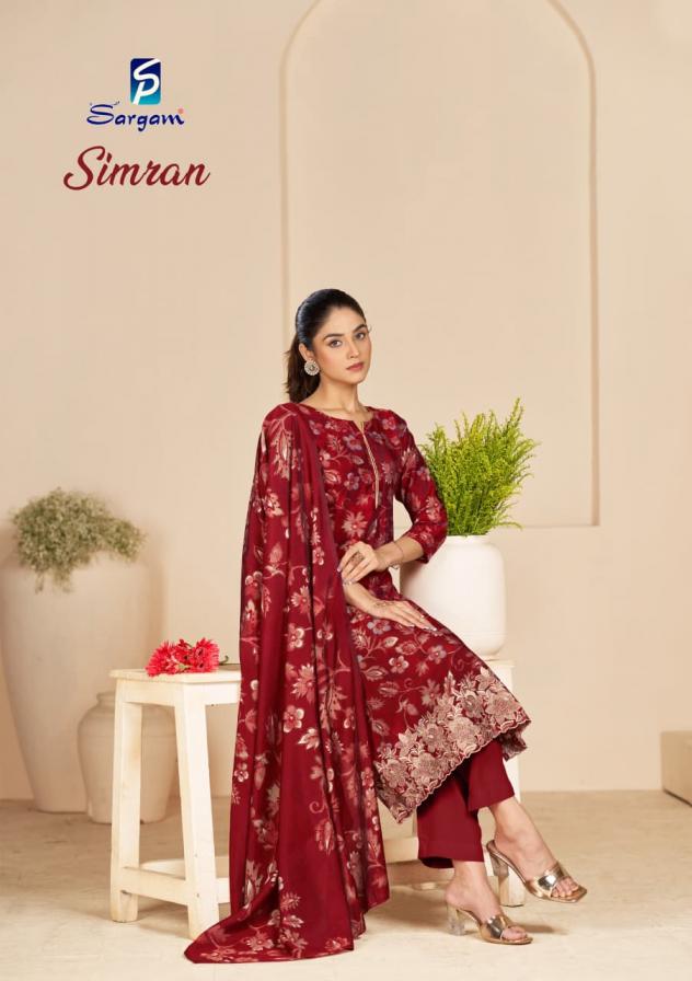 sargam prints simran pretty look viscose modal muslin suit for womens 