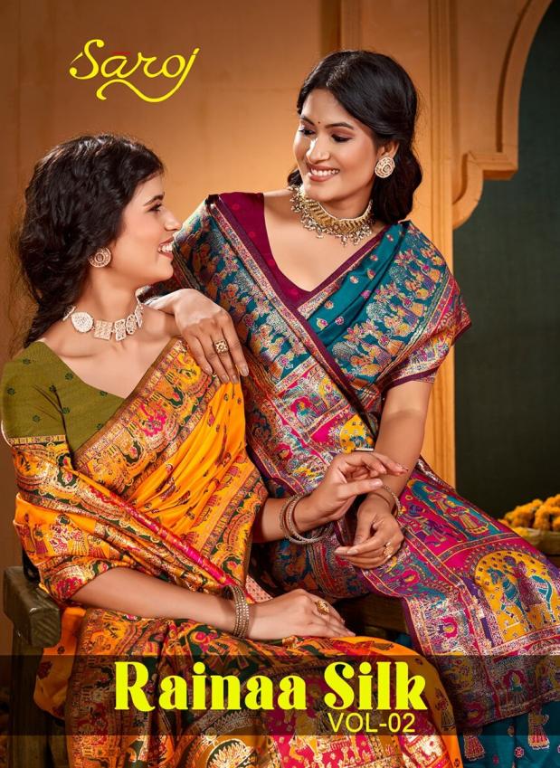 Saroj Rainaa Silk vol.2 50*600 silk saree