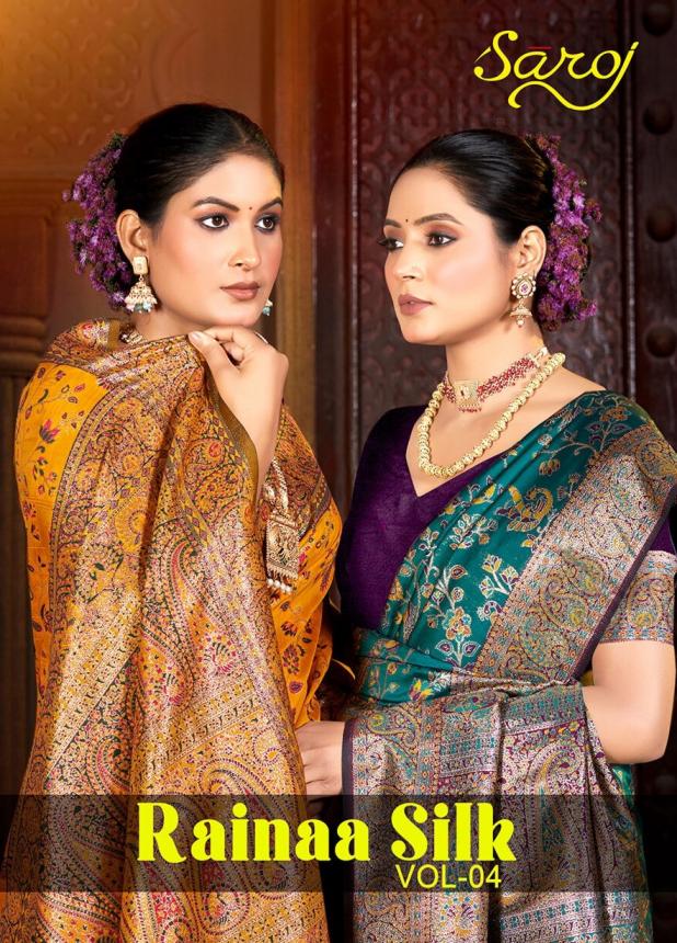 Saroj Rainaa Silk vol.4 50*600 silk saree