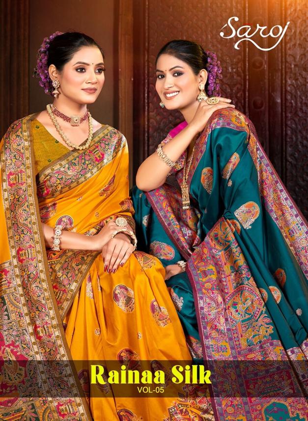 Saroj Rainaa Silk vol.5 50*600 silk saree