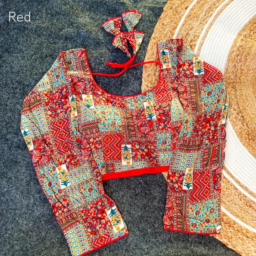 sirosky l s vol 3 rayon fully stitch daily wear cotton blouse 