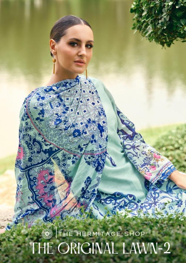 the original lawn vol 2 by the hermitage shop lawn pakistani unstitch suits 