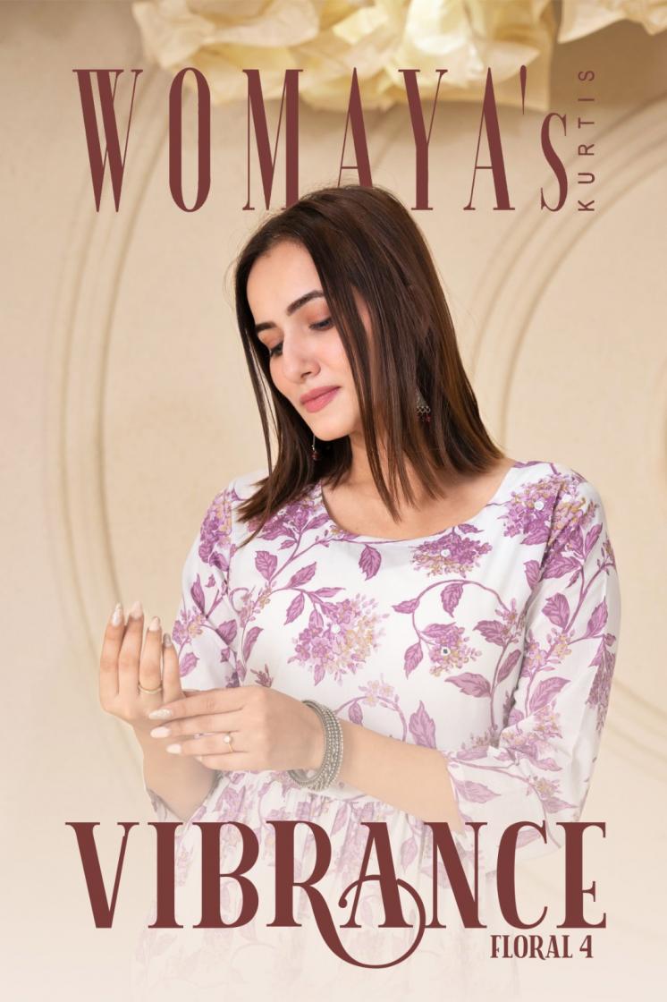 womaya vibrance floral vol 4 cotton fully stitch unique combo set gowns 