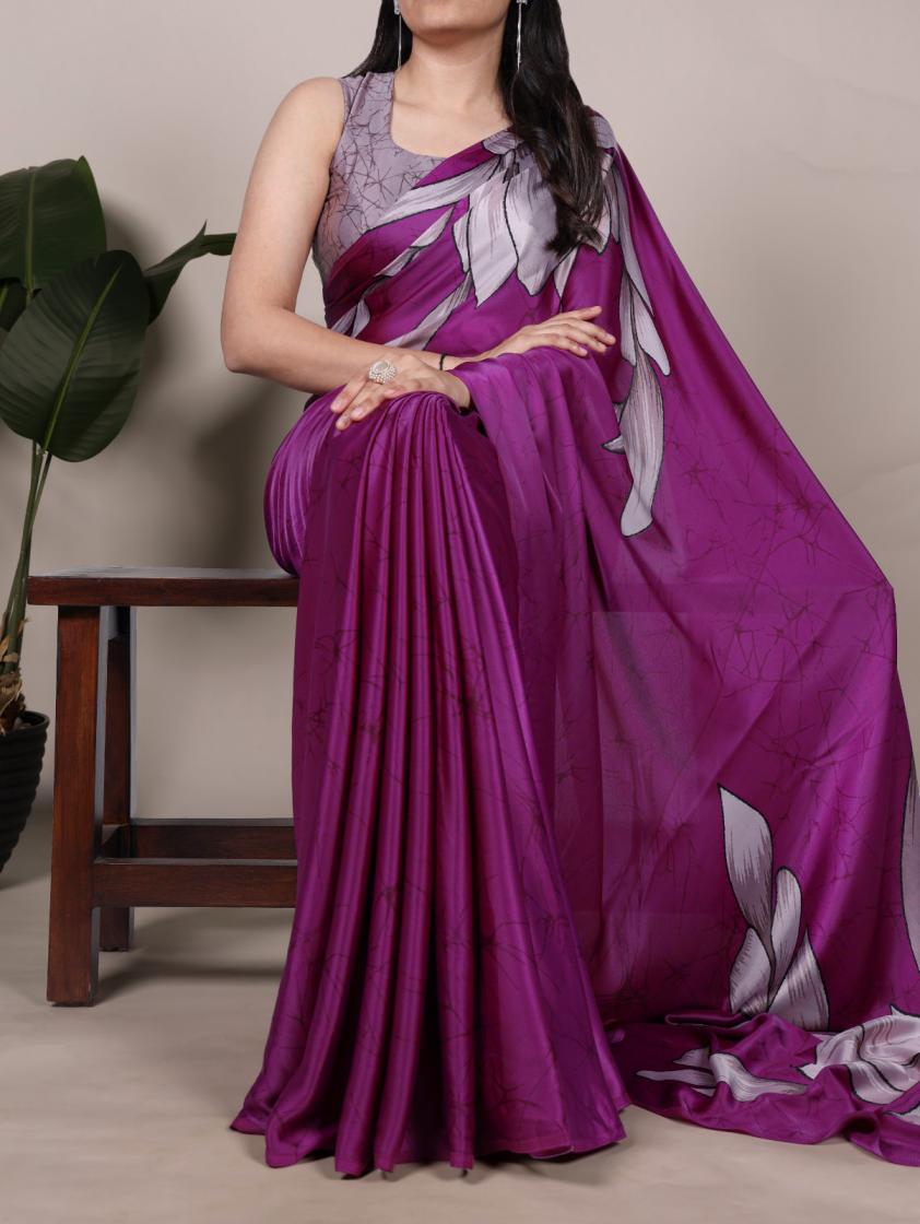 ynf7054 popular design satin silk saree for womens 