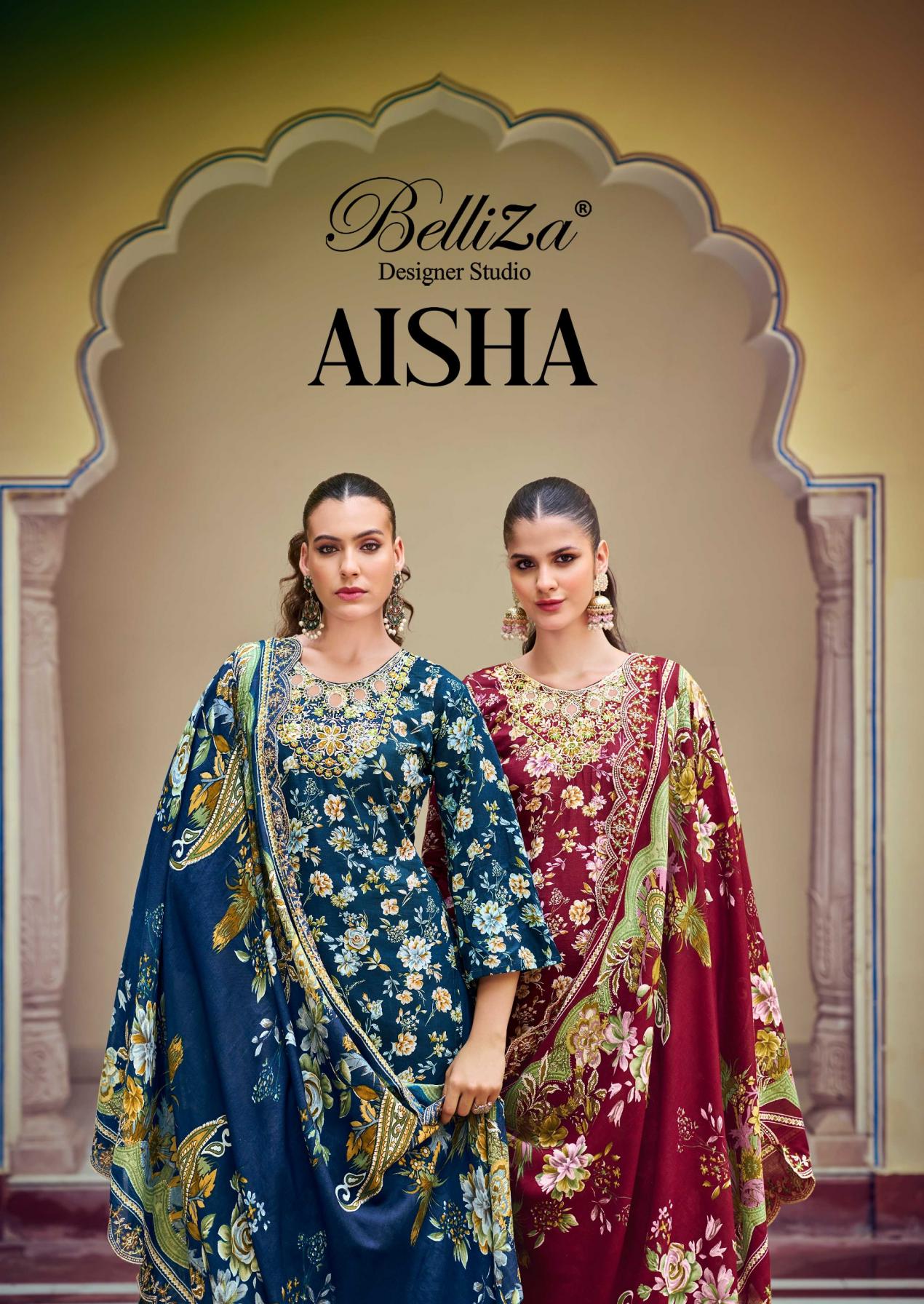 aisha by belliza designer cotton modern pakistani salwar kameez 