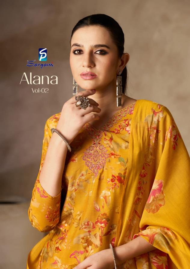 alana vol 2 by sargam prints viscose modal muslin hit design dress materials 