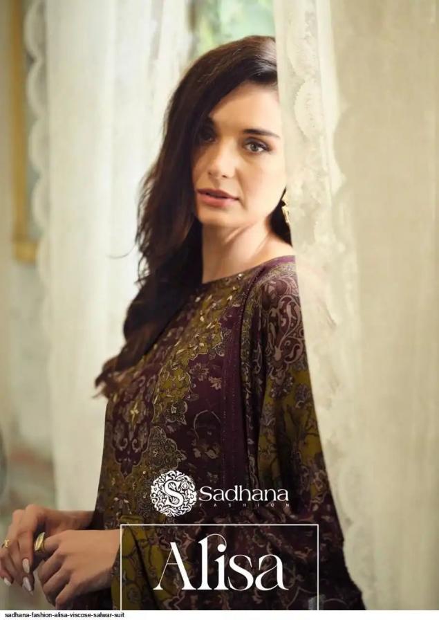 alisa by sadhana fashion viscose pashmina winter dress materials 