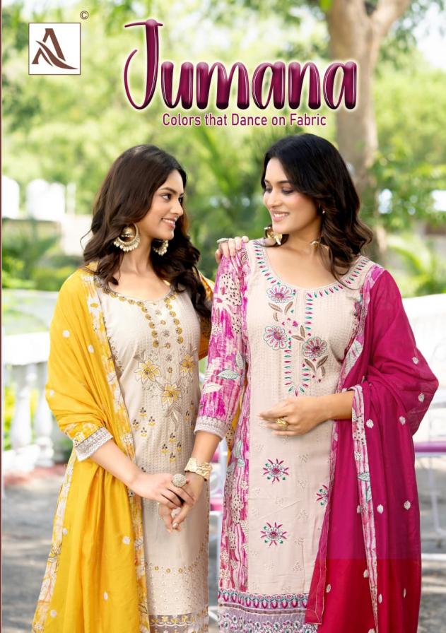 alok jumana viscose rayon amazing salwar kameez 