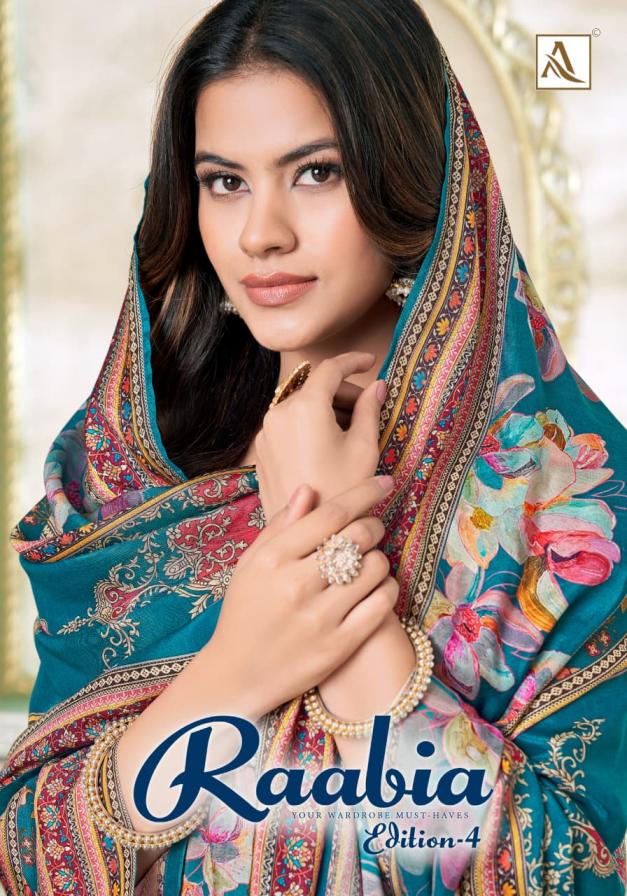 alok raabia vol 4 viscose muslin pakistani fancy dress materials 