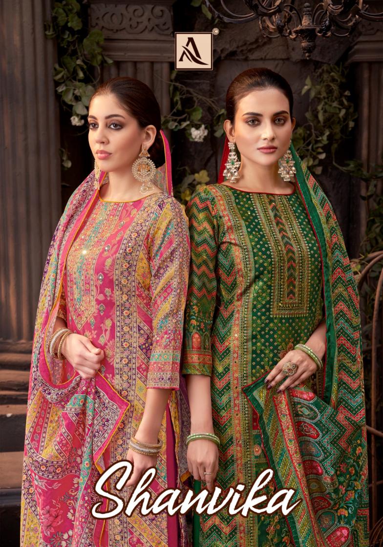 alok shanvika jacquard casual pakistani print 3pcs dress