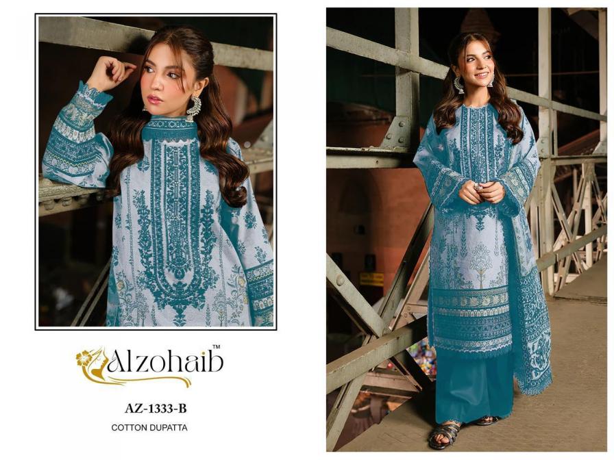 alzohaib az 1333ab cotton pakistani suits online shopping