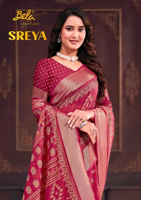 bela fashion sreya shop trendy bright silk sarees 