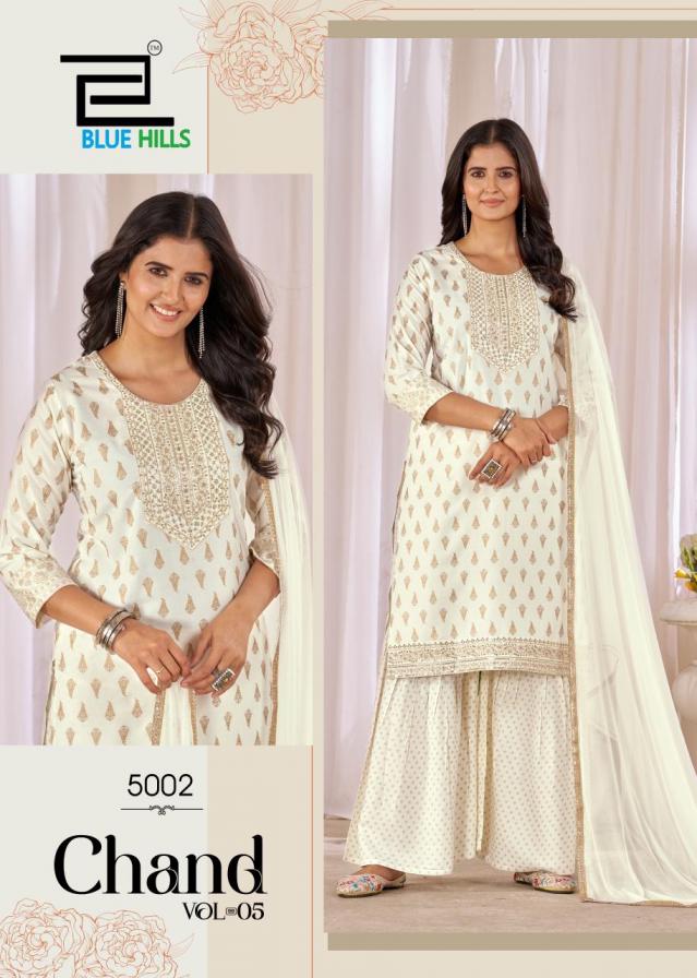 chand vol 5 by blue hills rayon readymade classic sharara dress