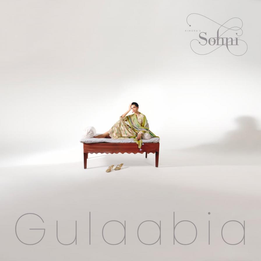 gulaabia vol 41 by sohni kimora bamber silk jacquard fancy 3pcs dress