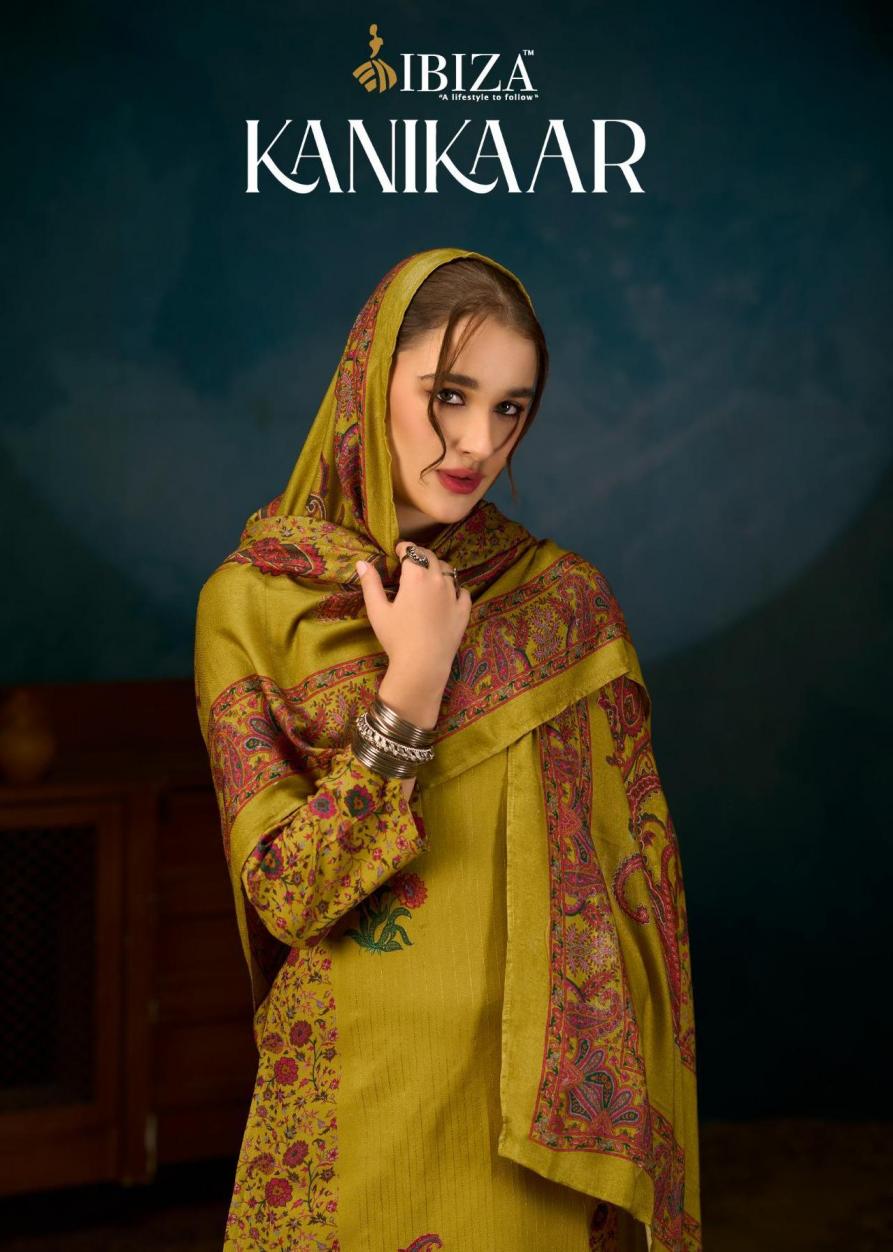 ibiza kanikaar viscose pashnina amazing winter 3pcs dress online 