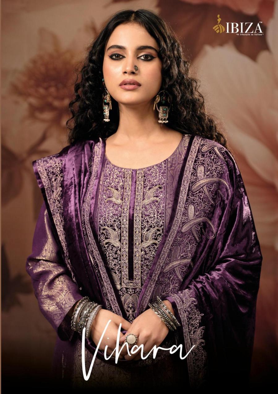 ibiza vihara kimkhab jacquard stylish unstitched suits online