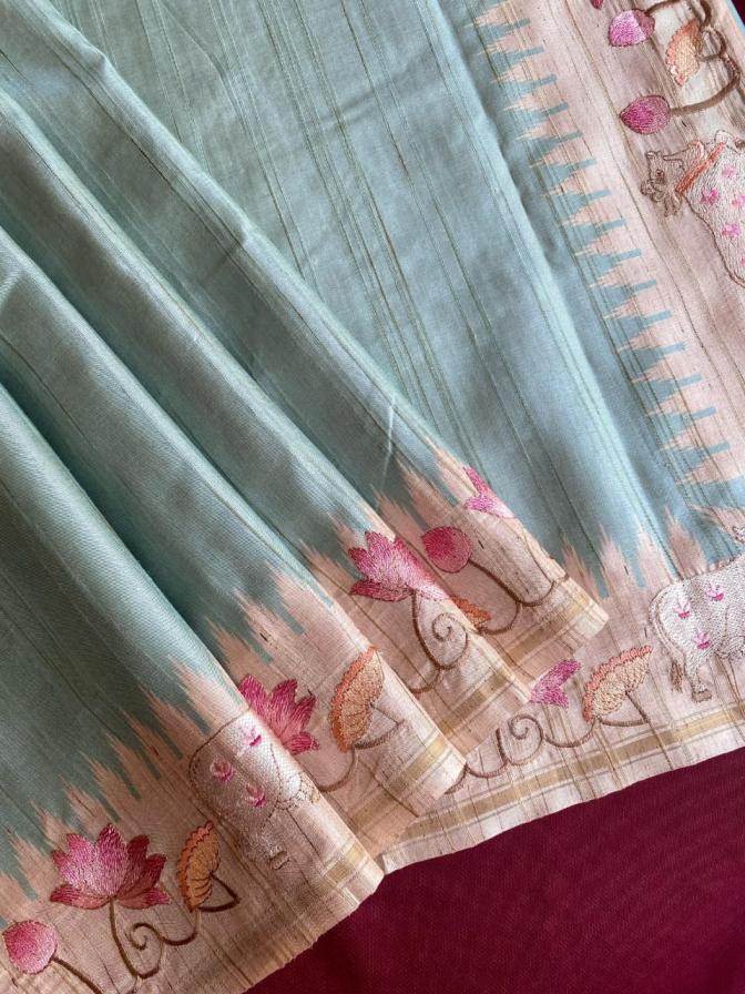 kalyani loom tussar shop glamorous styles sarees 