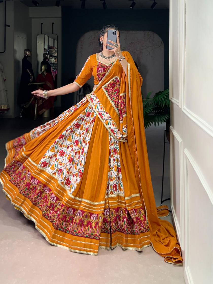 lnb1685 rayon navratri special stylish readymade lehenga choli with dupatta 
