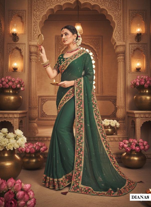 mahotsav mohmanthan diana silk georgette traditional sarees perfect for festivals