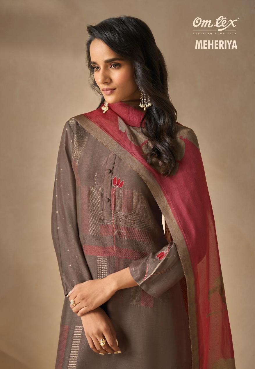 meheriya by omtex hit design unstitch salwar kameez set 