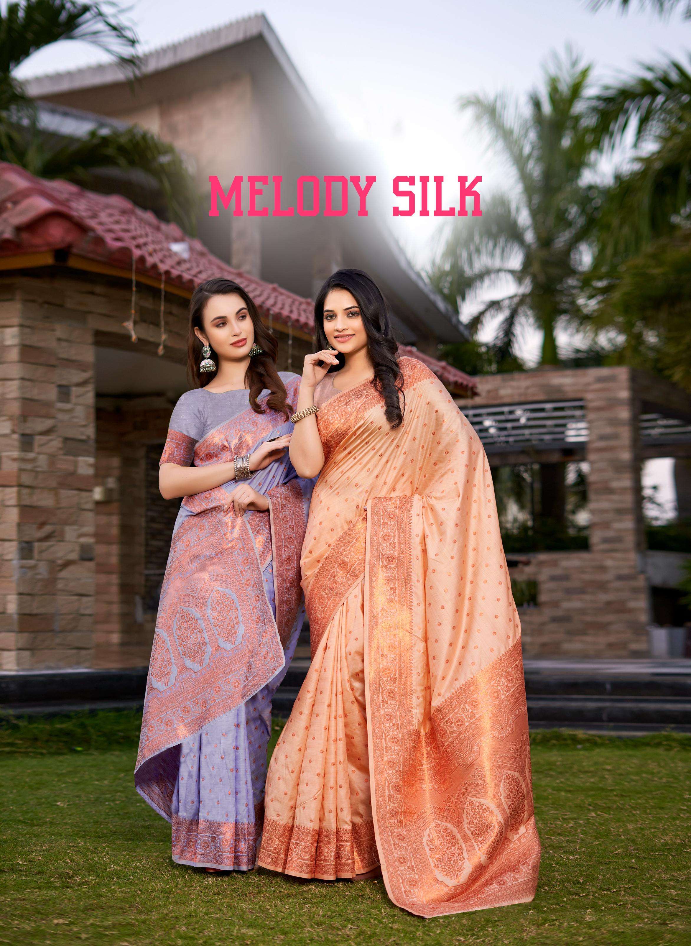 Melody Silk By Bunawat Festival Wear Latest Designer Silk Sarees Collection