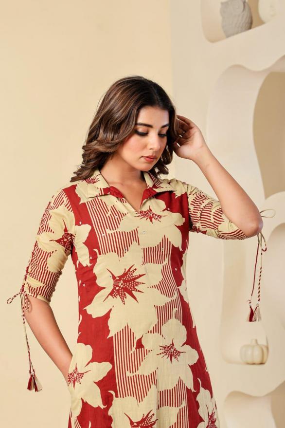 modern cotton readymade classic combo set co-ord set 