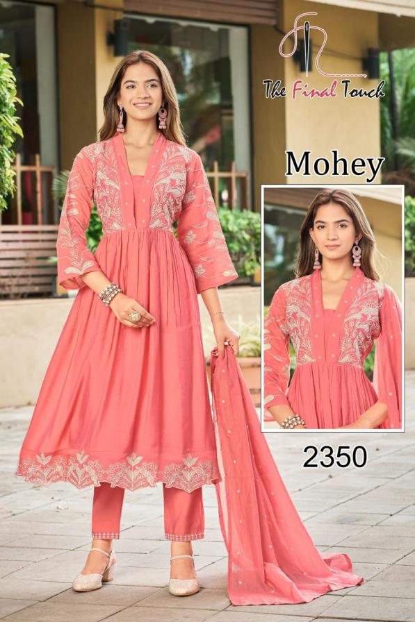 mohey by the final touch r r fashion mul combo set readymade 3pcs dress