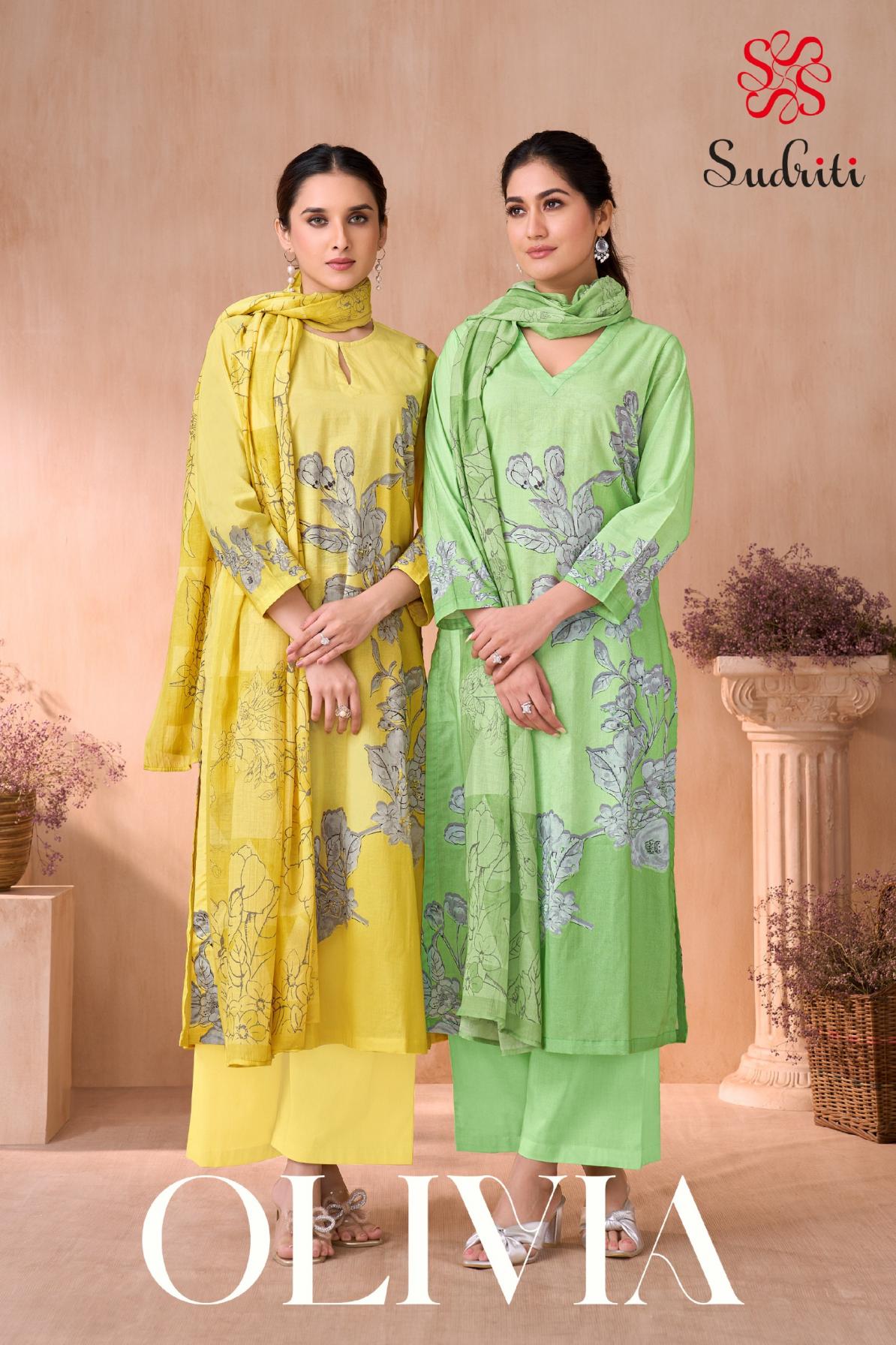 olivia by sudriti sahiba amazing lawn cotton fancy dress materials 