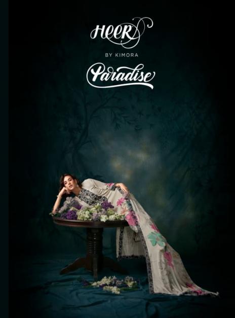 paradise 222 by kimora heer muslin traditional 3pcs dress