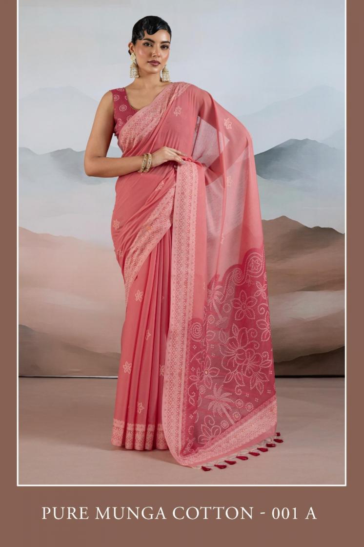 pure munga cotton by rajtex viscose cotton handloom weaving saree wholesaler 