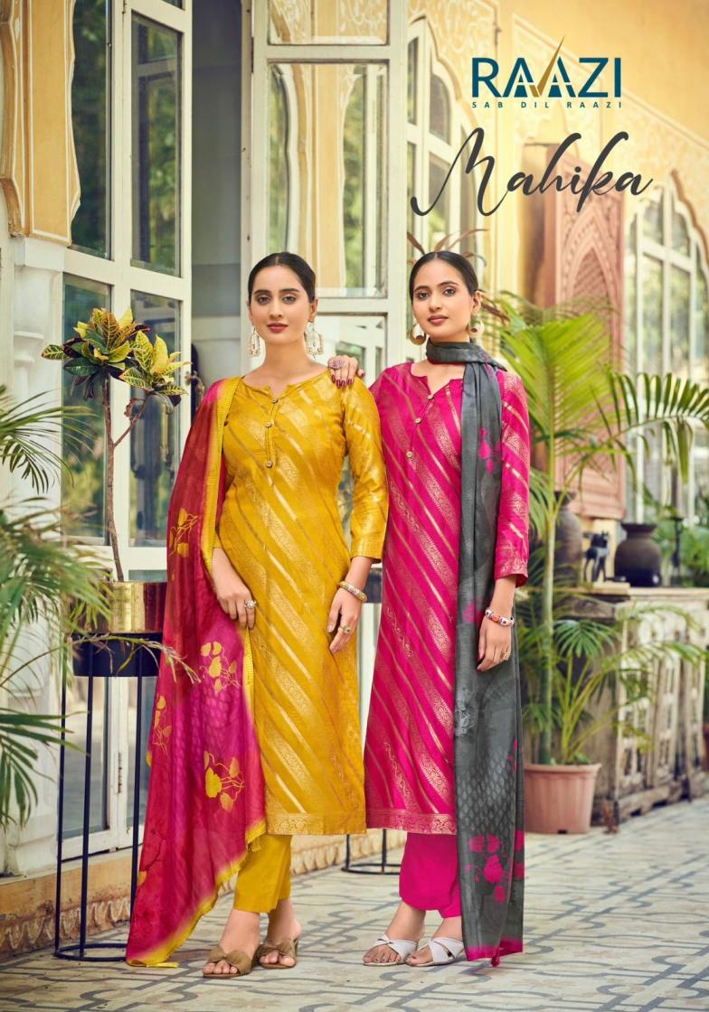 rama fashions raazi mahika colour addition bemberg silk suit for girls 