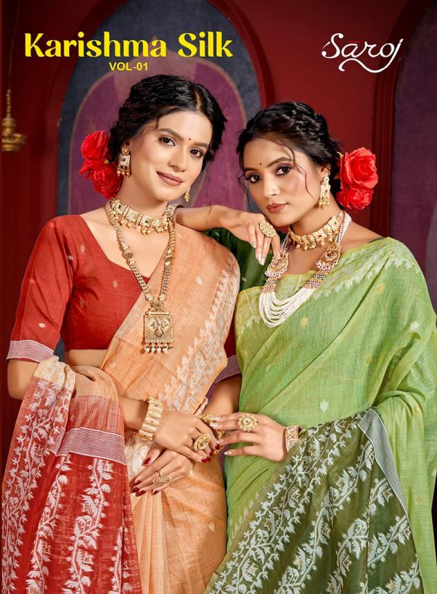 Saroj Karishma Silk vol.1 modak silk saree
