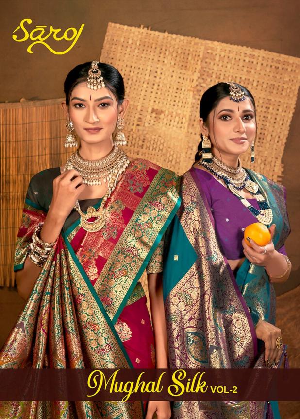 Saroj Mughal Silk vol.2 Royal silk saree